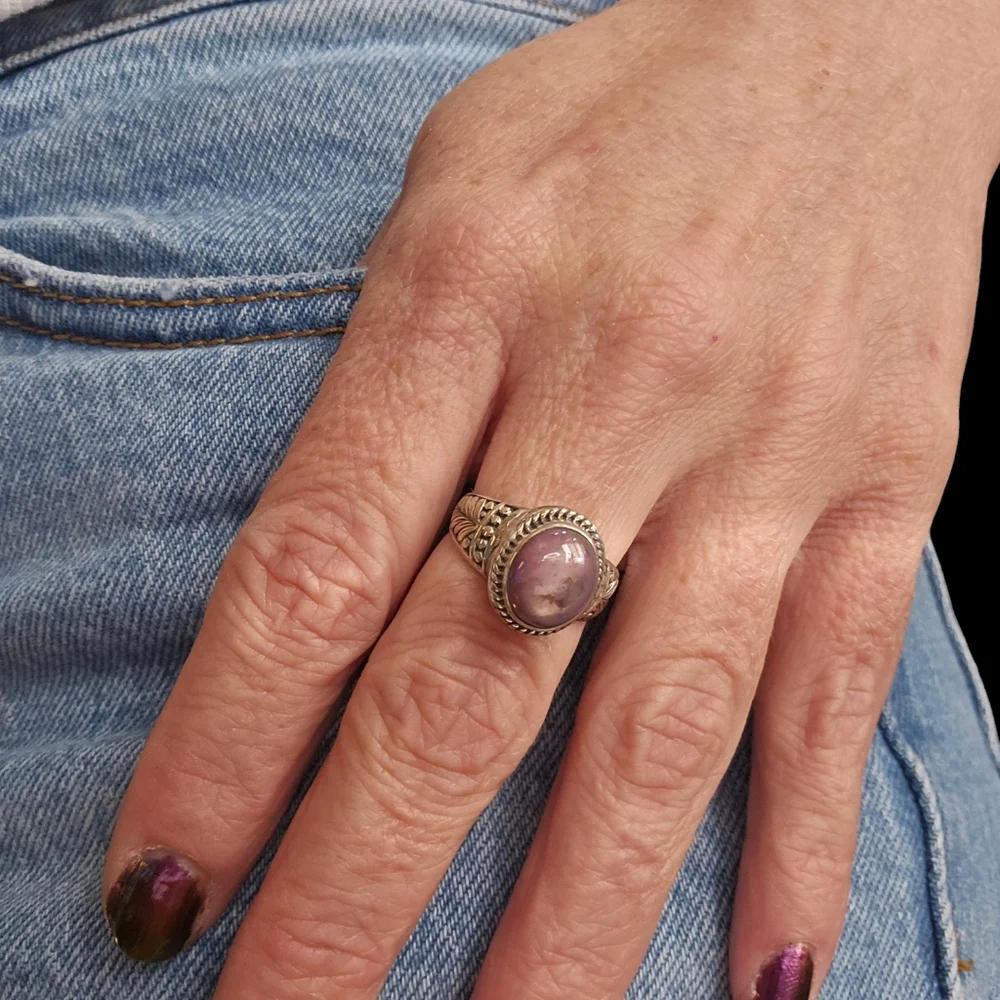 Indian Star Ruby Ring